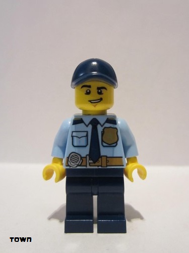 lego 2020 mini figurine cty1155 Police - City Officer