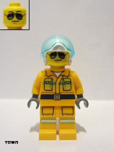 lego 2021 mini figurine cty1237 Fire