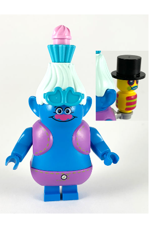 lego 2020 mini figurine twt003 Biggie & Mr. Dinkles  