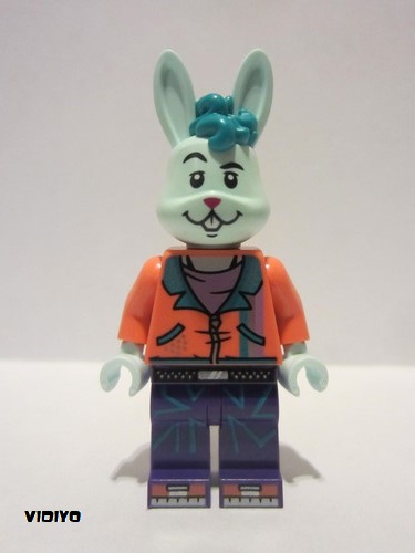 lego 2021 mini figurine vid025 Bunny Guitarist  