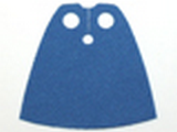 Blue Minifigure Cape Cloth, Standard - Traditional Starched Fabric - 4.0cm Height