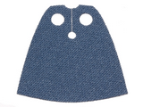 Dark Blue Minifig, Cape Cloth, Standard - Spongy Stretchable Fabric