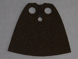 Dark Brown Minifig, Cape Cloth, Standard - Spongy Stretchable Fabric