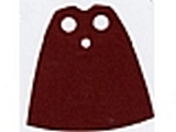 Dark Red Minifigure Cape Cloth, Standard - Traditional Starched Fabric - 4.0cm Height