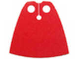 Red Minifig, Cape Cloth, Standard - Spongy Stretchable Fabric