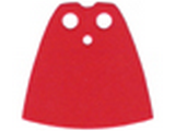Red Minifigure Cape Cloth, Standard - Traditional Starched Fabric - 4.0cm Height