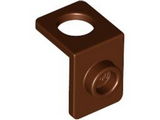 Reddish Brown Minifigure, Neck Bracket with Back Stud - Thick Back Wall