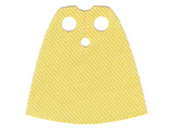 Yellow Minifig, Cape Cloth, Standard - Shiny Spongy Stretchable Fabric