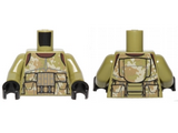 Olive Green Torso SW Armor Camouflage Elite Corps Trooper Pattern / Olive Green Arms / Black Hands