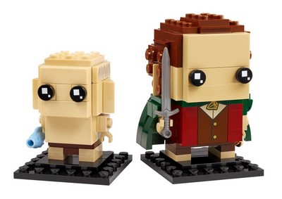 lego 2023 set 40630 Frodo [#184] and Gollum [#183]