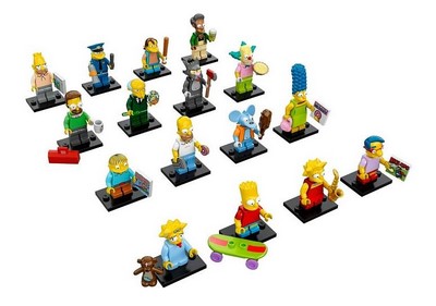 lego 2014 set 71005 LEGO Minifigures - The Simpsons Series