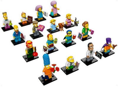 lego 2015 set 71009 LEGO Minifigures - The Simpsons Series