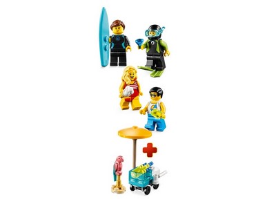 lego 2019 set 40344 Summer Celebration Minifigure Set Ensemble de figurines – La fête de l'été