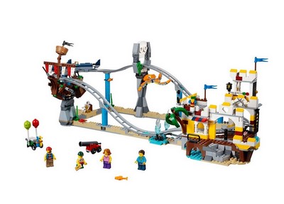 lego 2018 set 31084 Pirate Roller Coaster