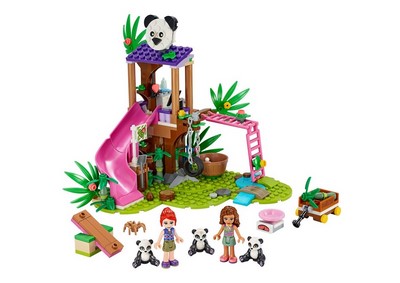 lego 2020 set 41422 Panda Jungle Tree House La cabane des pandas dans la jungle
