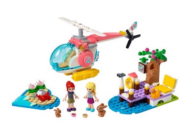 lego 2021 set 41692 Vet Clinic Rescue Helicopter