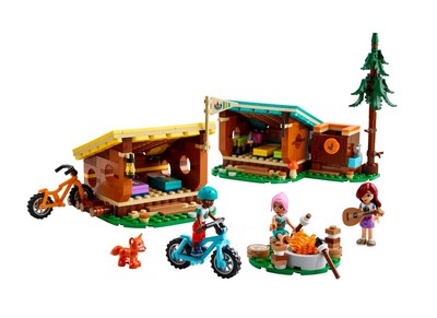 lego 2024 set 42624 Adventure Camp Cozy Cabins Les cabanes chaleureuses de la base de loisirs