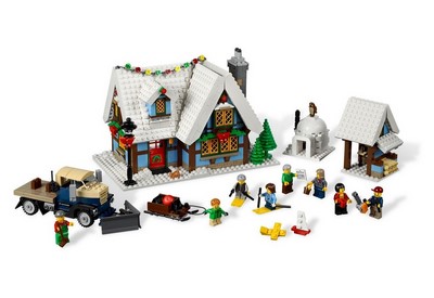 lego 2012 set 10229 Winter Village Cottage 