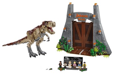 lego 2019 set 75936 Jurassic Park T-rex Rampage Jurassic Park : le carnage du T. rex