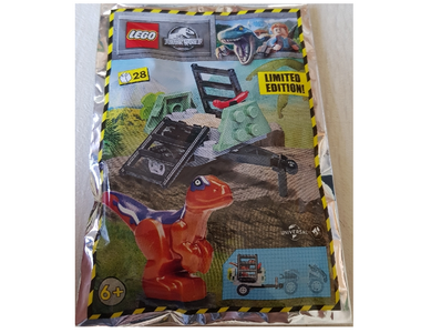 lego 2022 set 122222 Raptor and Trap foil pack