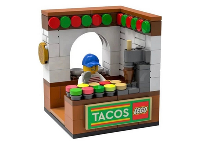 lego 2023 set 5007866 Taco Stand Stand de tacos