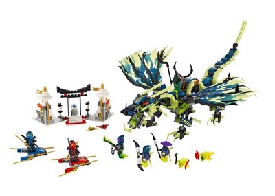 lego 2015 set 70736 Attack of the Morro Dragon 