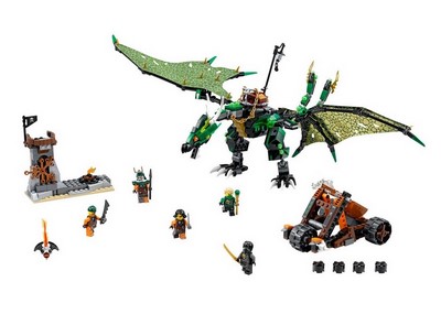 lego 2016 set 70593 The Green NRG Dragon 