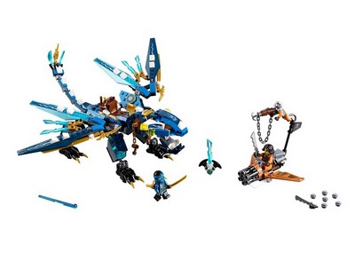 lego 2016 set 70602 Jay's Elemental Dragon 