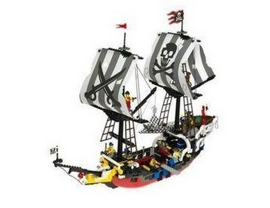 lego 2001 set 6290 Pirate Battle Ship 