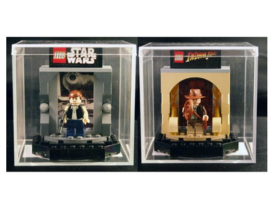 lego 2008 set promosw005 Toy Fair Collector's Party Giveaway, Han Solo / Indiana Jones 