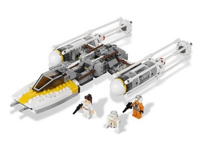 lego 2012 set 9495 Gold Leader's Y-wing Starfighter 