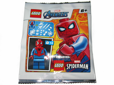 lego 2020 set 242001 Spider-Man foil pack Spider-Man