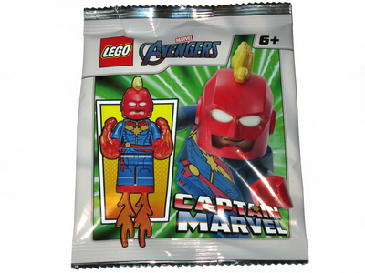 lego 2020 set 242003 Captain Marvel foil pack Capitaine Marvel