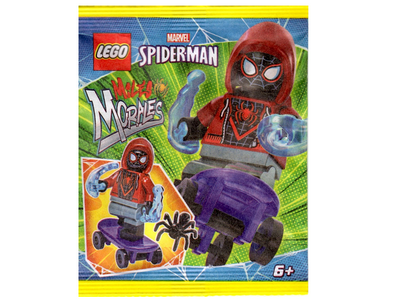 lego 2023 set 682303 Miles Morales with Skateboard paper bag Miles Morales avec un skateboard