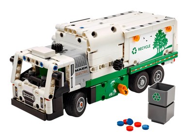 lego 2024 set 42167 Mack LR Electric Garbage Truck Mack LR Electric Camion poubelle