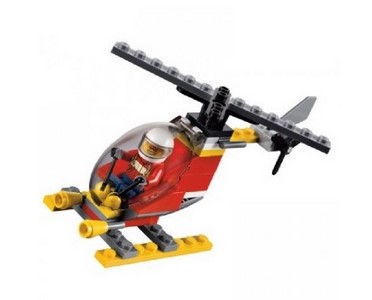 lego 2012 set 30019 Fire Helicopter 