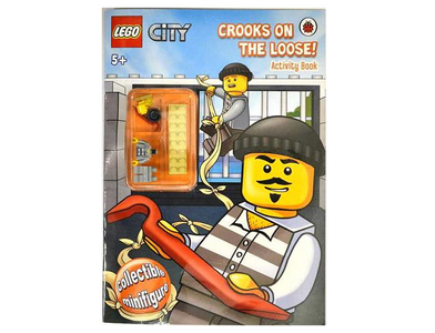 lego 2012 set 9781409312840 City - Crooks on The Loose - Activity Book 