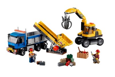 lego 2015 set 60075 Excavator and Truck 