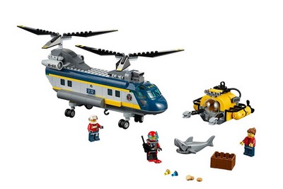 lego 2015 set 60093 Deep Sea Helicopter 