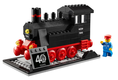 lego 2020 set 40370 Steam Engine (7810 Reissue) Moteur à vapeur (réédition 7810)