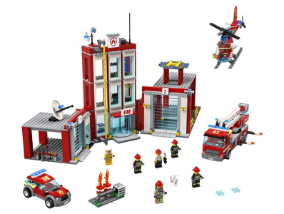 lego 2021 set 77944 Fire Station Headquarters 