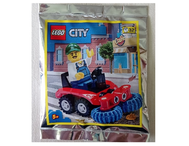 lego 2021 set 952106 Sweeper foil pack Balayeuse