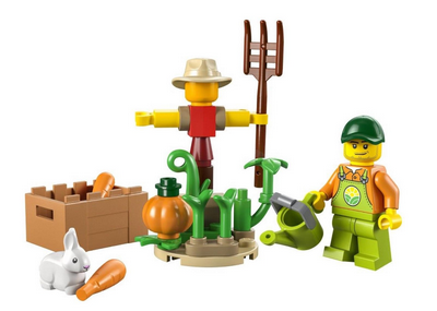 lego 2022 set 30590 Farm Garden and Scarecrow