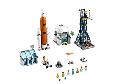 lego 2022 set 60351 Rocket Launch Center La base de lancement de la fusée