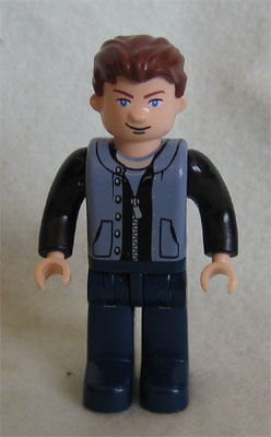 lego 2004 mini figurine 4j012 Peter Parker  