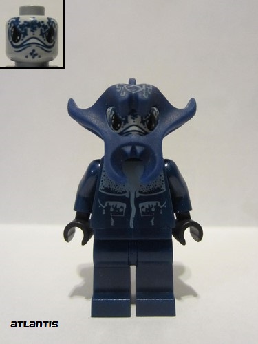 lego 2010 mini figurine atl003 Atlantis Manta Warrior  