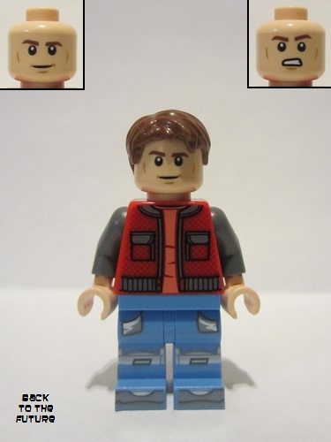 lego 2022 mini figurine btf001 Marty McFly