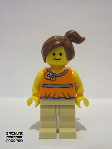 lego 2019 mini figurine bdp009 Eight Studs Woman  