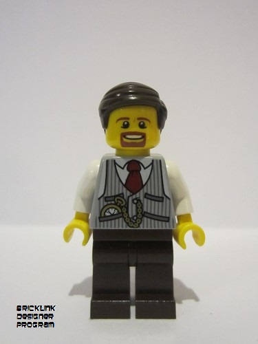 lego 2019 mini figurine bdp026 The LEGO Story Plastic Molding Engineer Vintage 