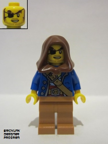 lego 2021 mini figurine bdp016 Castle in the Forest Smuggler  